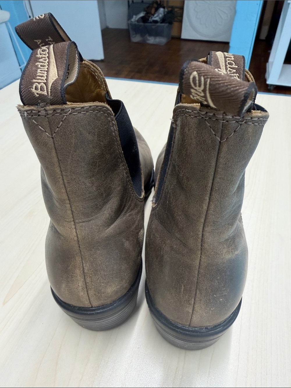 Blundstone Leather Boots Sz 9 - Picture 2 of 5